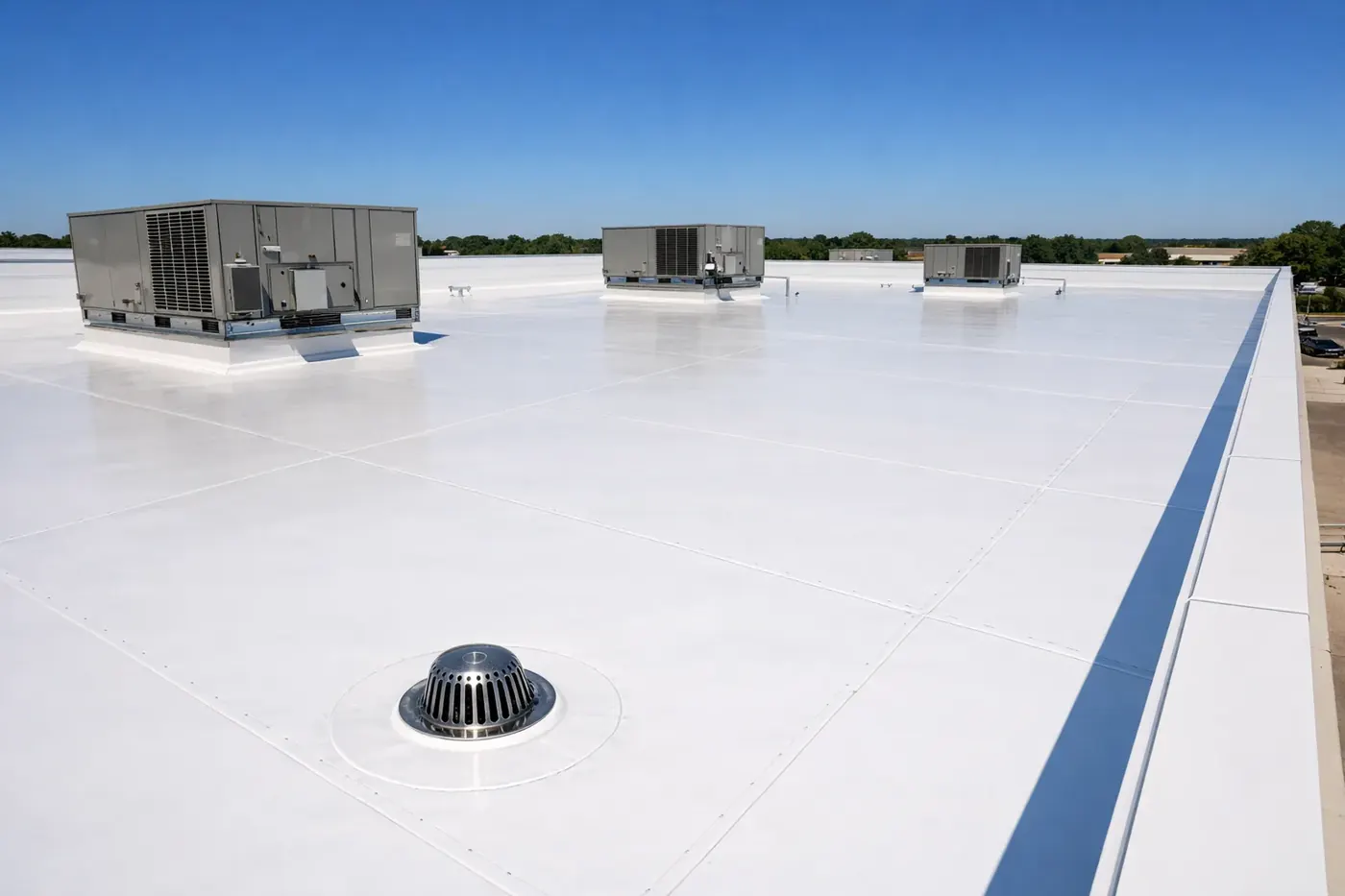 After: new commercial roof