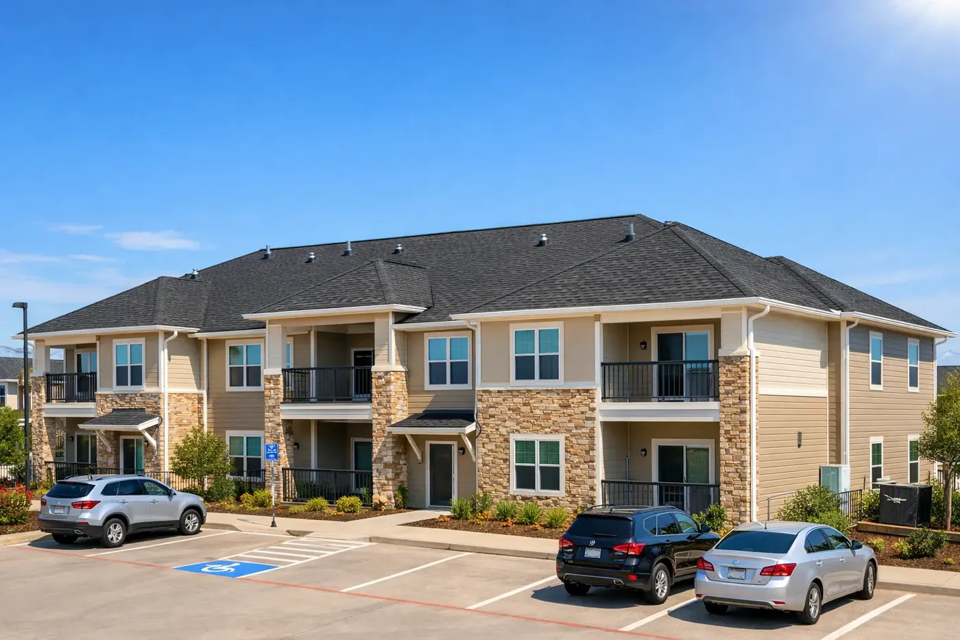 After: new multi family roof
