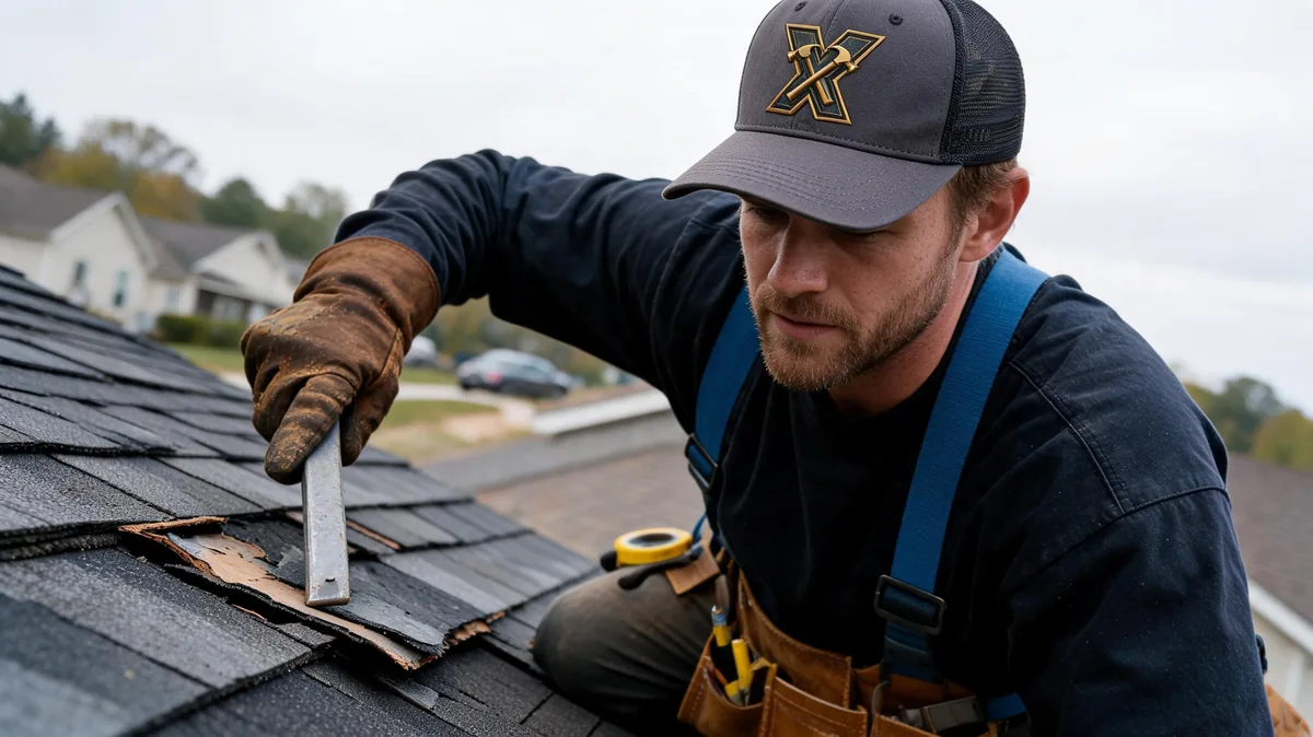 Hail damage roof repair and shingle replacement in Frisco, TX