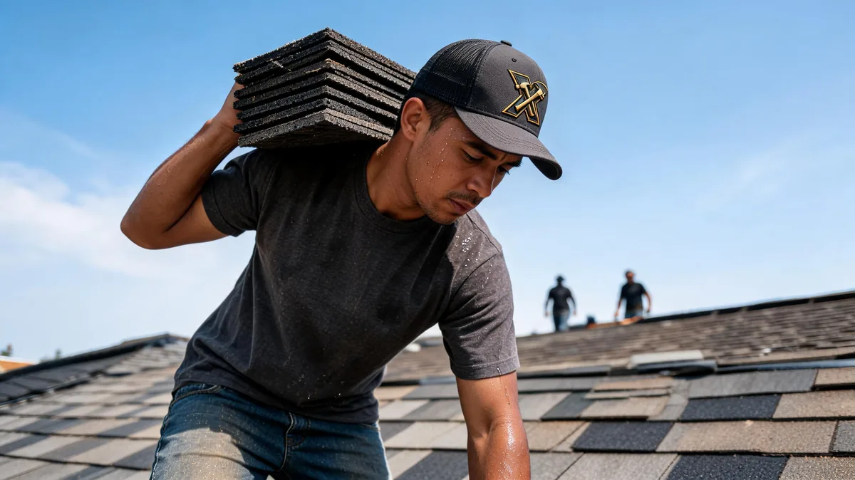 Full Owens Corning asphalt shingle roof replacement on a Frisco TX home